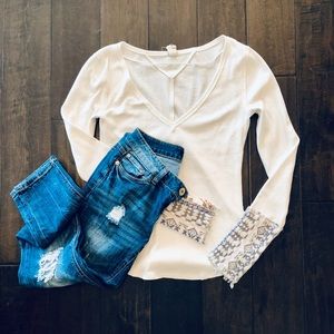 Free people thermal shirt